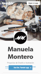 Mobile Screenshot of manuelamontero.cl